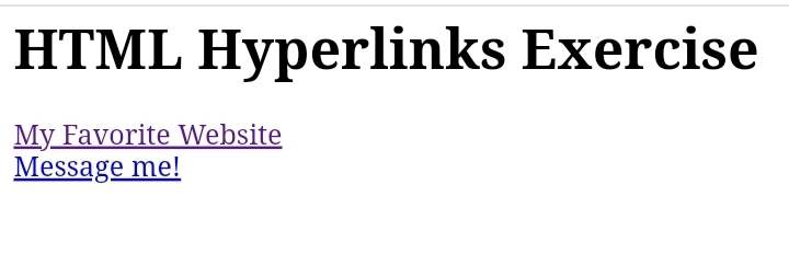 Hyperlinks